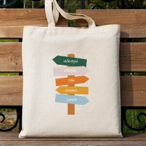 Custom - Made NATURE Canvas Tote Bag